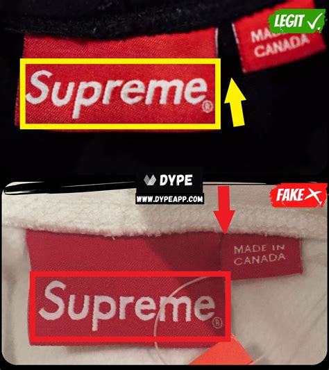 good fake supreme clothing|how to spot fake supreme.